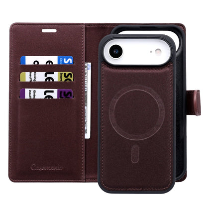 Apple iPhone Air Hoesje - Bordeaux - 2 in 1 Velvet Bookcase