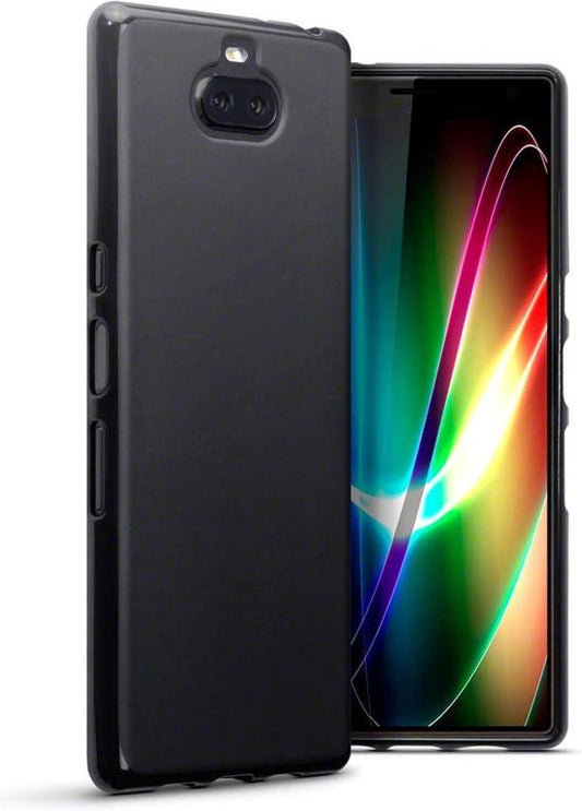 Sony Xperia 10 Plus Case - Black - Silicone Back Cover