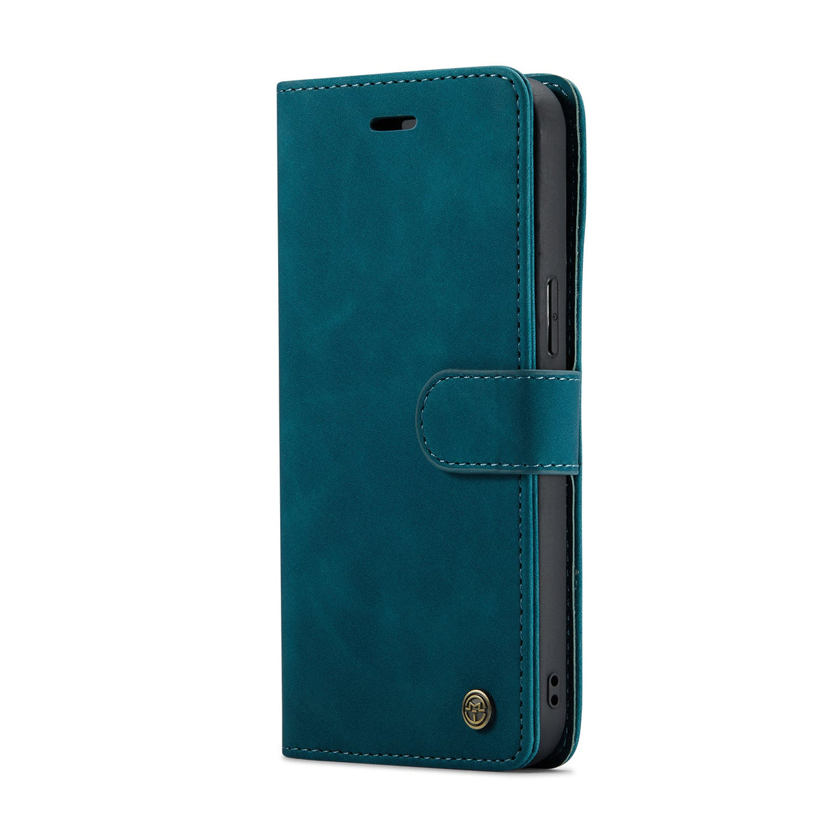 Apple iPhone 15 Pro Max Hülle - Emerald Green - 2-in-1 Klapphülle mit Kartenfach