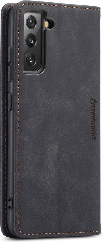 Samsung Galaxy S22 Plus Hoesje - Charcoal Gray - Dunne Bookcase