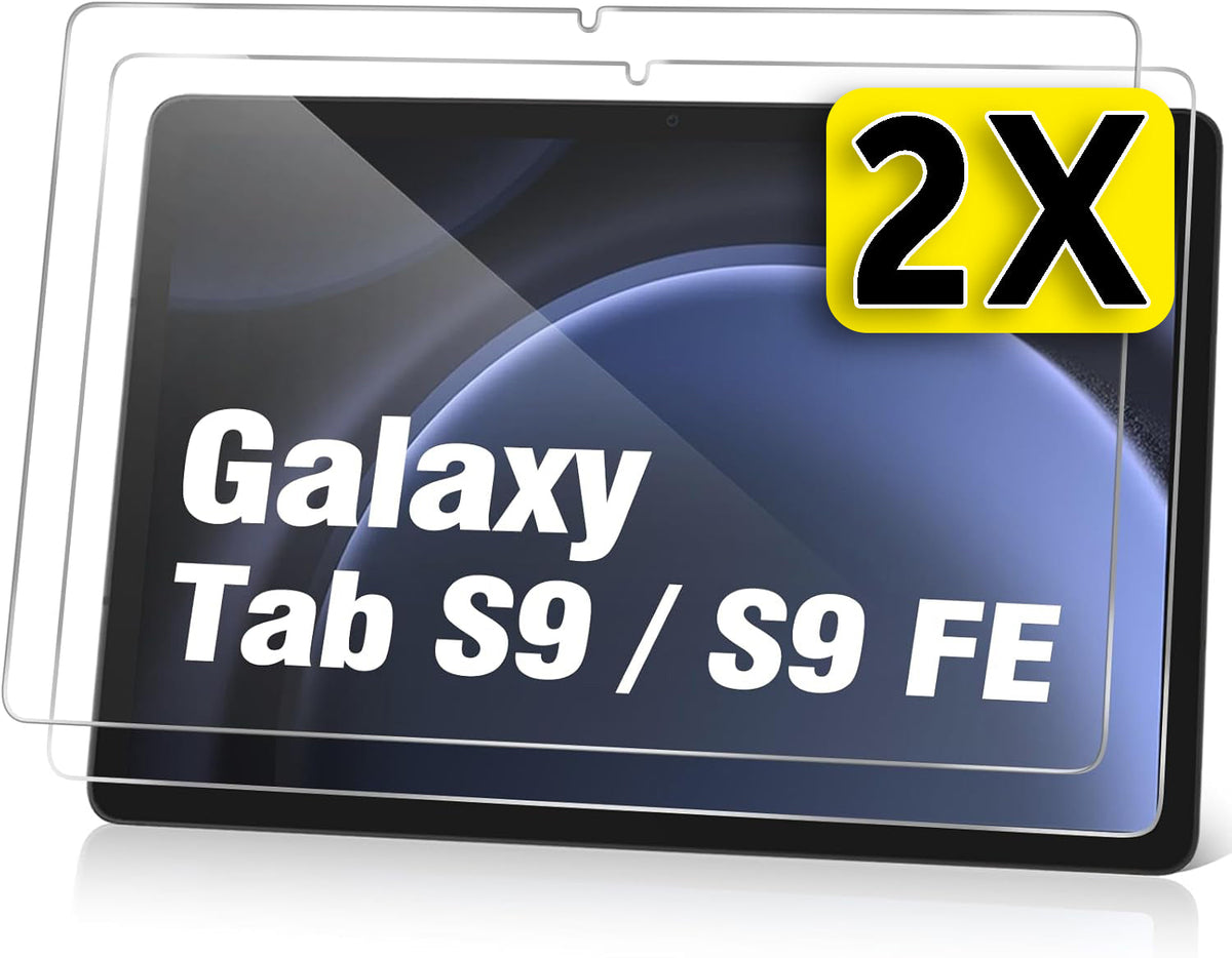 Samsung Galaxy Tab S9 FE / S9 Screenprotector - Full Cover - 2 Stuks