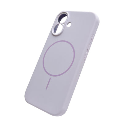 Apple iPhone 17 Hülle - Lila - Liquid-Silikon-MagSafe-Backcover
