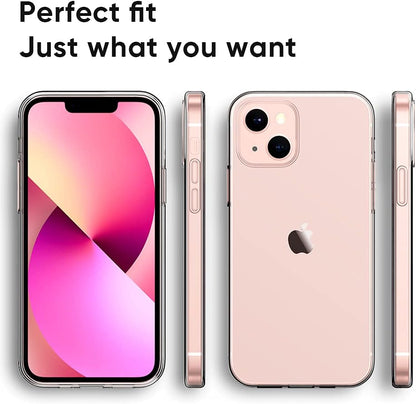 Apple iPhone 15 Plus Hoesje - Transparant - Siliconen Back Cover