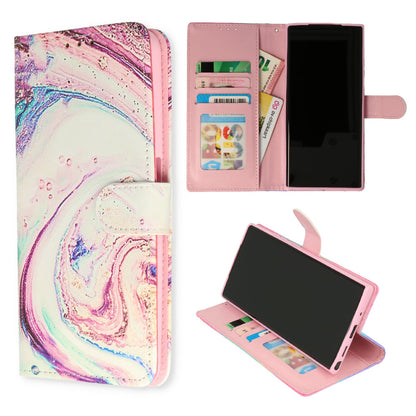 Samsung Galaxy A25 Hoesje - Marmer Twist - Print Bookcase