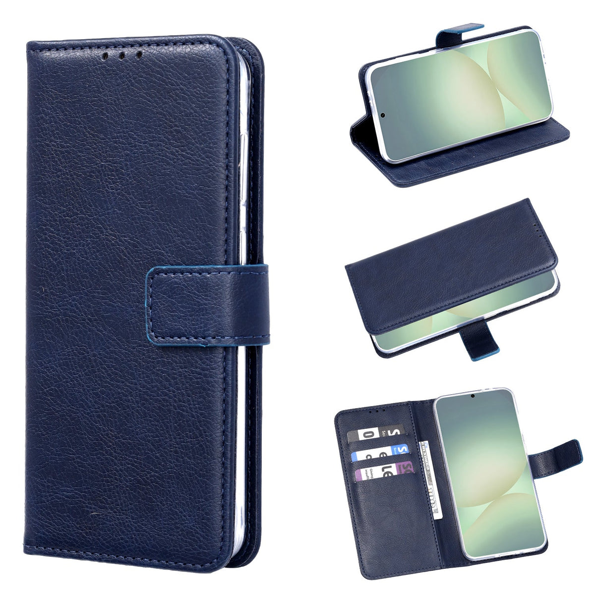 Samsung Galaxy A37 Case - Blue - Wallet Case