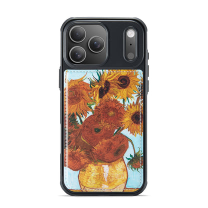 Apple iPhone 18 Pro Case - Sunflowers - Art Print MagSafe Back Cover