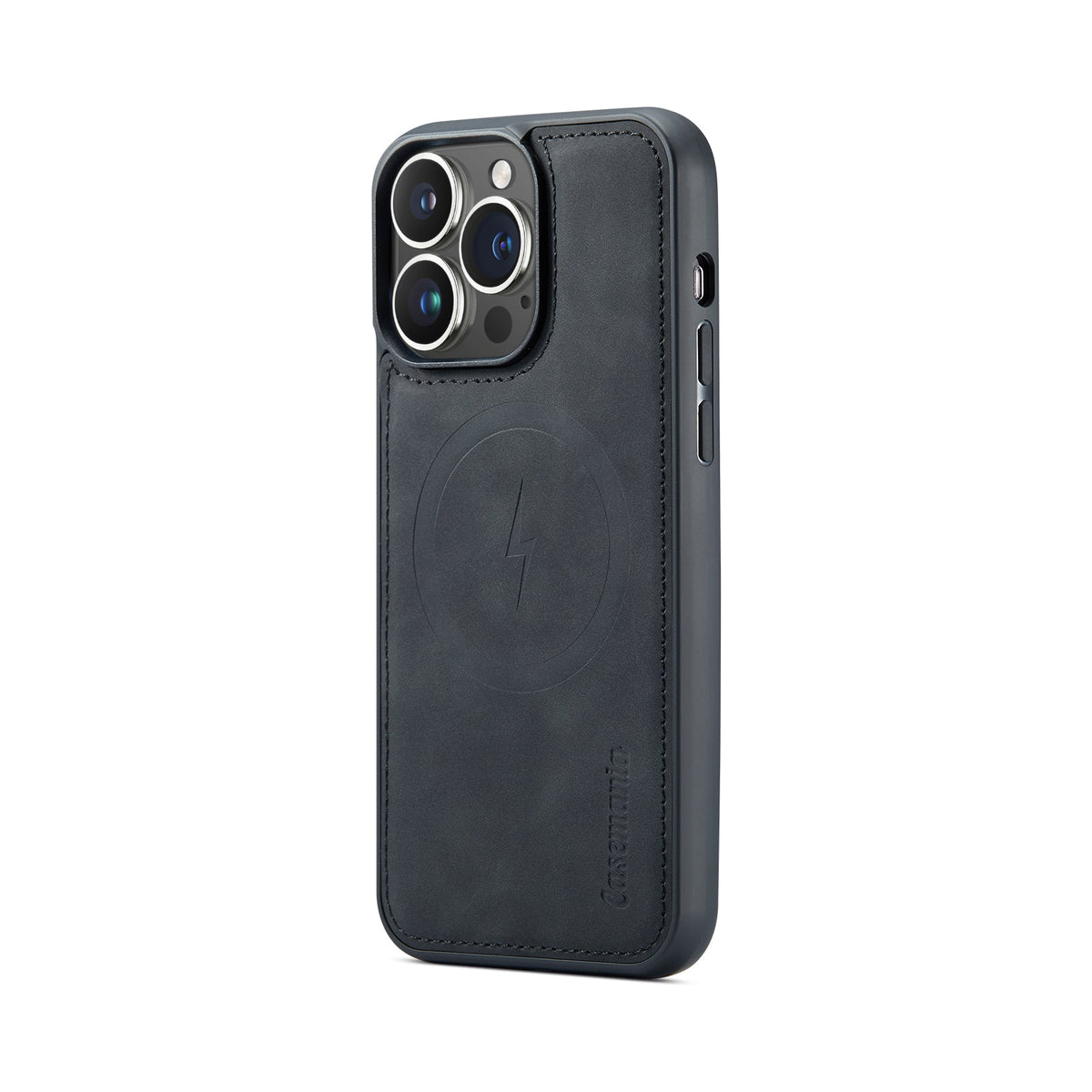 Apple iPhone 15 Plus Hoesje - Charcoal Gray - 2 in 1 MagSafe Bookcase
