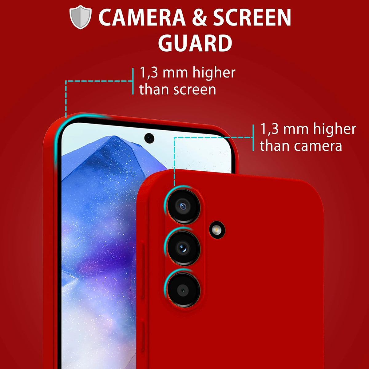 Samsung Galaxy S26 Hoesje - Rood - Liquid Siliconen Back Cover