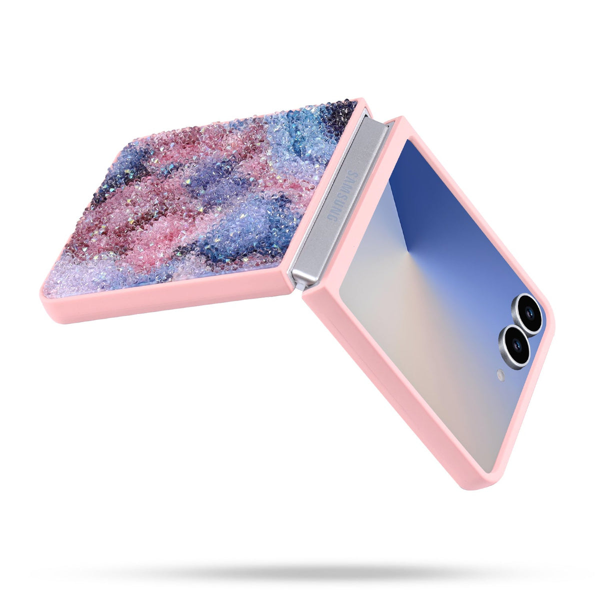 Samsung Galaxy Z Flip 7 Hoesje - Nova - Diamant Marmer Back Cover