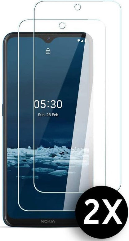 Nokia 2.4 Panzerglas - Tempered Glass - 2 Stück