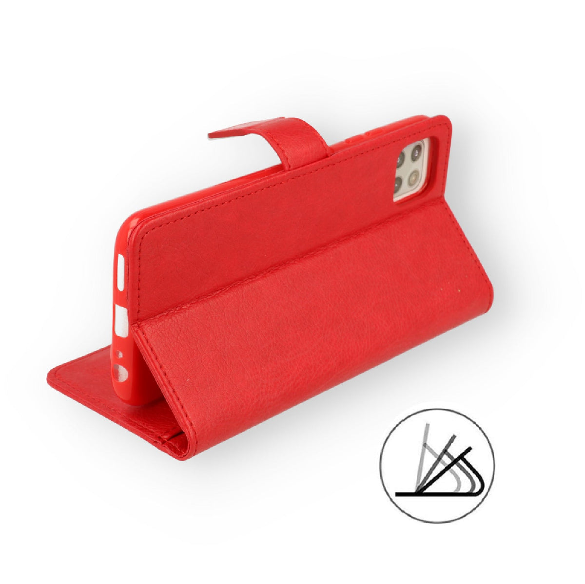 Oppo Reno 4 Pro 5G Hoesje - Rood - Bookcase