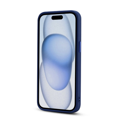 Apple iPhone 15 Plus Hoesje - Blauw - Bumper MagSafe Back Cover