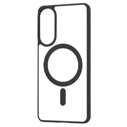 Samsung Galaxy S25 Edge Hülle - Schwarz - Bumper-MagSafe-Backcover