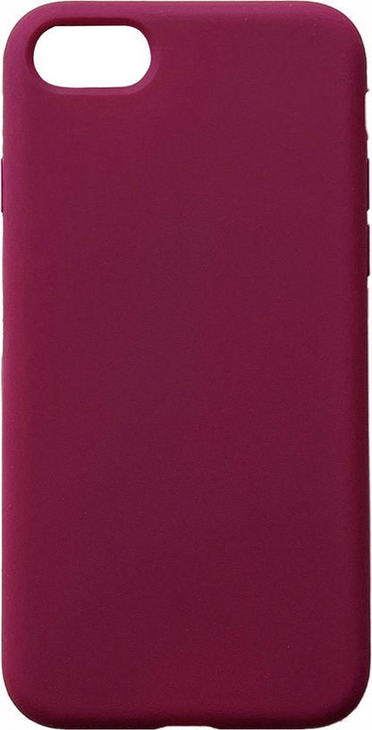 Apple iPhone XR Hoesje - Bordeau - Liquid Siliconen Back Cover