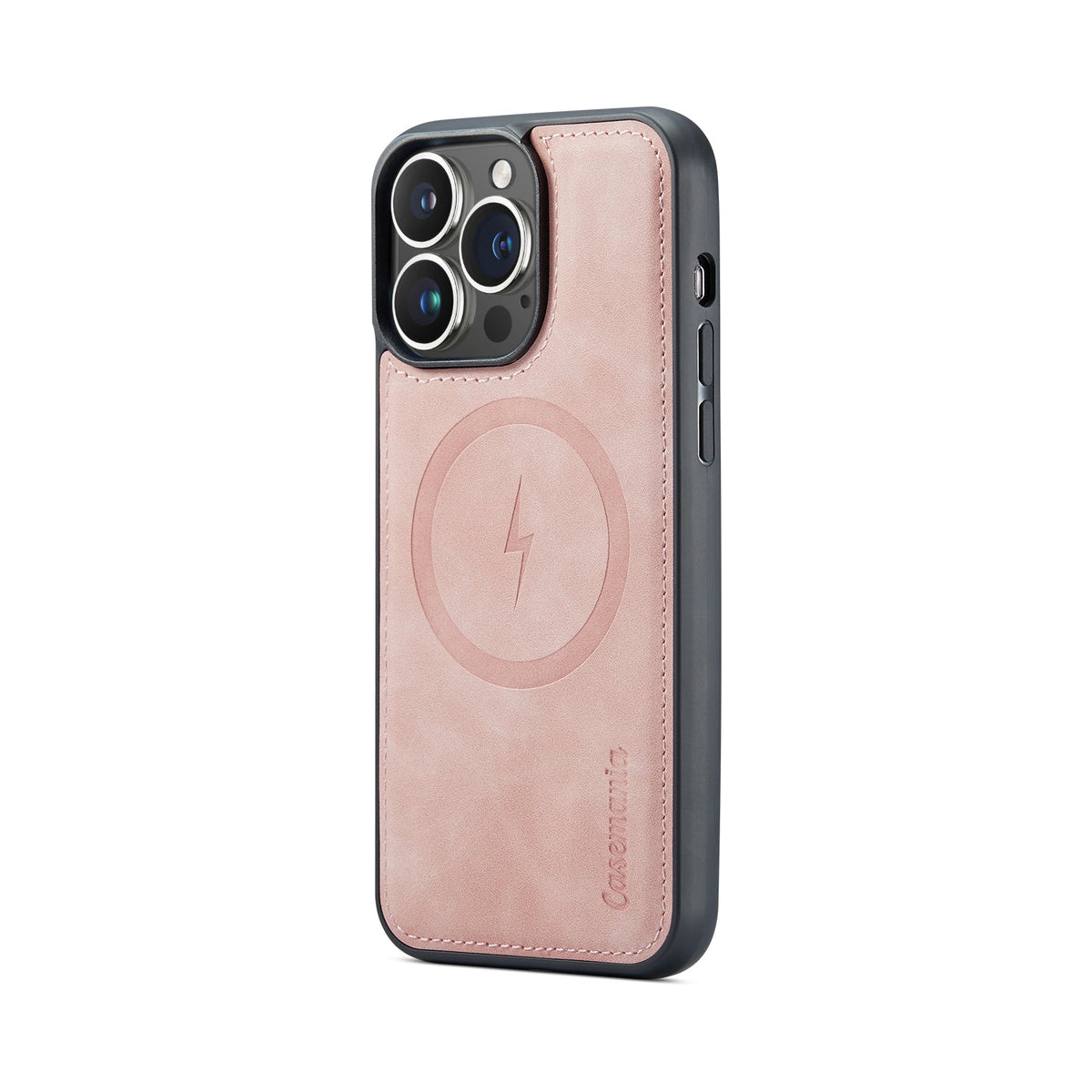 Apple iPhone 15 Pro Max Hoesje - Pale Pink - 2 in 1 MagSafe Bookcase