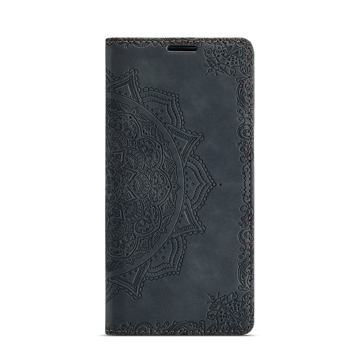 Samsung Galaxy A14 Hoesje - Charcoal Gray - Mandala Dunne Back Cover