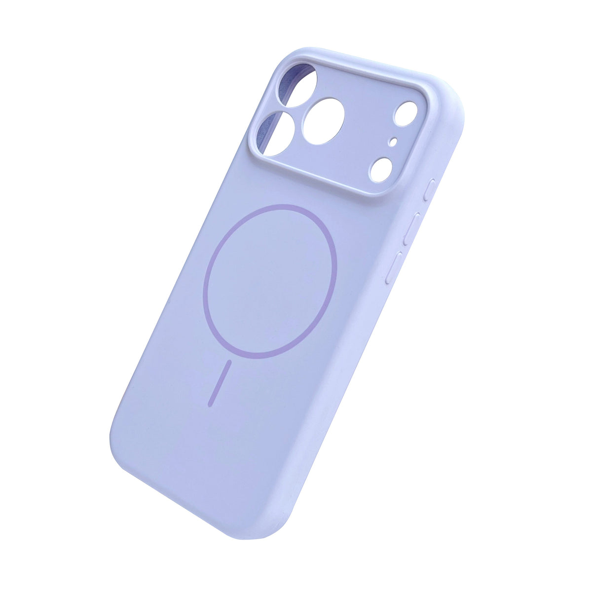 Apple iPhone 18 Pro Max Hoesje - Paars - Zachte Liquid Siliconen MagSafe Back Cover