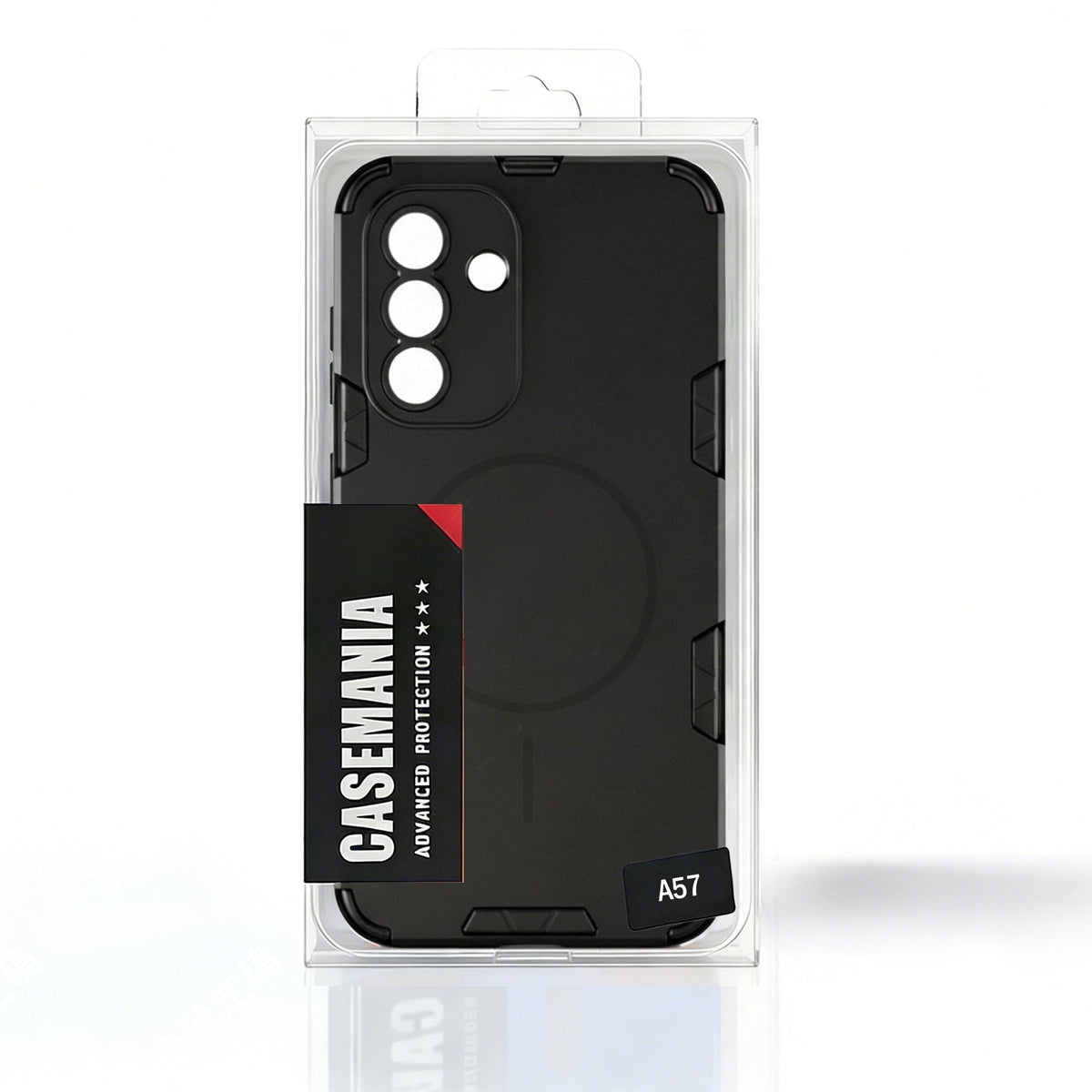 Samsung Galaxy A37 Hoesje - Matte Zwart - Frosted Matte Hardcase MagSafe Back Cover