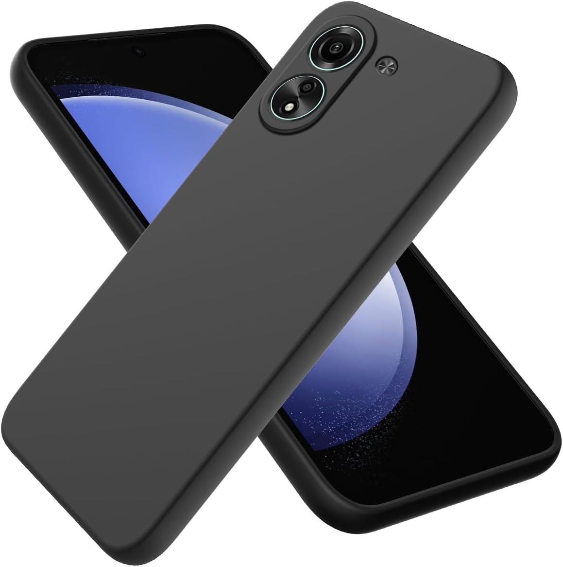 Xiaomi Redmi 13C Case - Black - Silicone Back Cover
