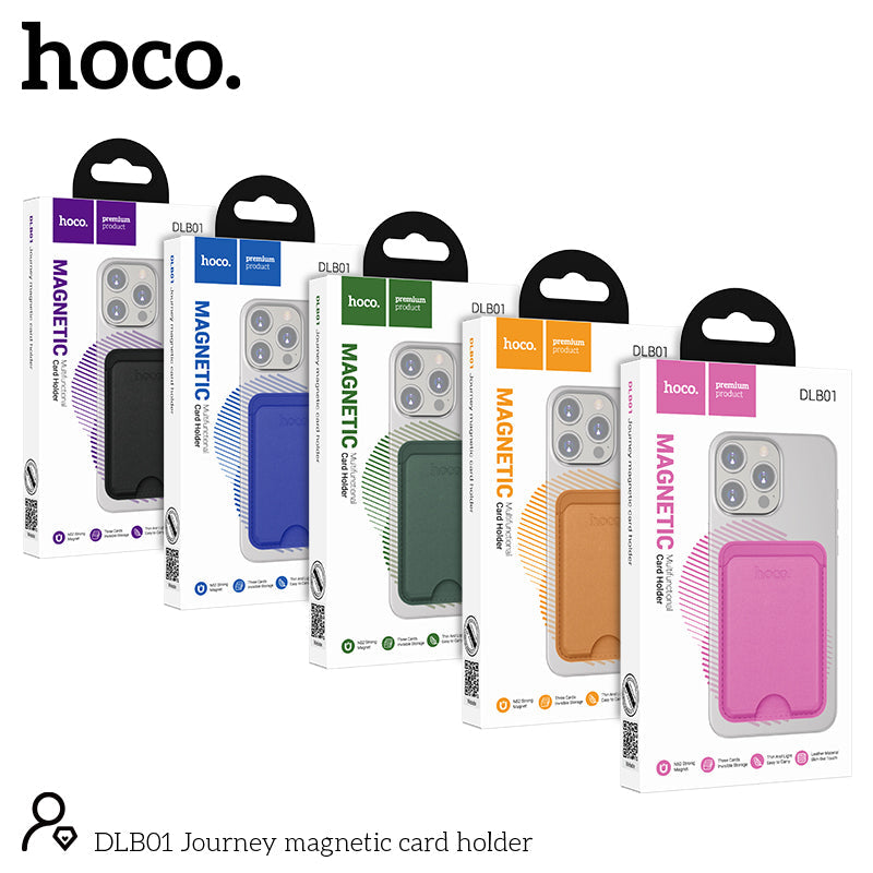 Hoco Magnetisch Pasjeshouder - Bruin