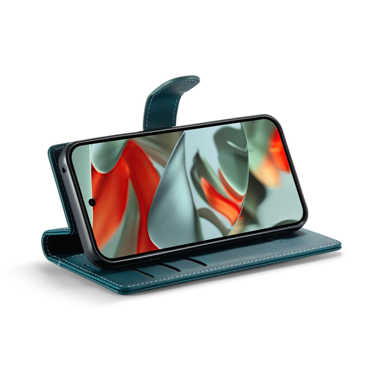 Google Pixel 10 Hoesje - Emerald Green - Luxe 2 in 1 MagSafe Bookcase