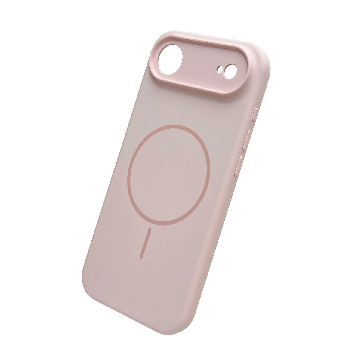 Apple iPhone Air Hoesje - Roze - Liquid Siliconen MagSafe Back Cover