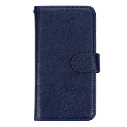 Samsung Galaxy A37 Hoesje - Donker Blauw - Luxe Kunstlederen Portemonnee Bookcase