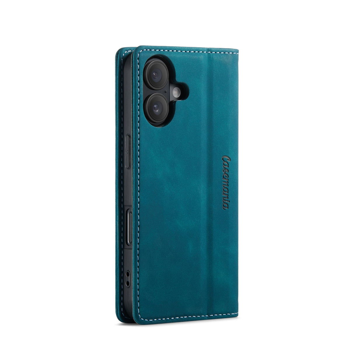 Apple iPhone 17 Hoesje - Emerald Green - Dunne Bookcase