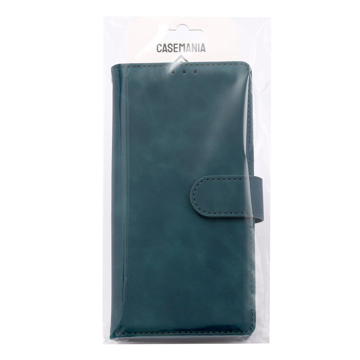 iPhone 16e Hoesje - Groen - Kunstleer Bookcase