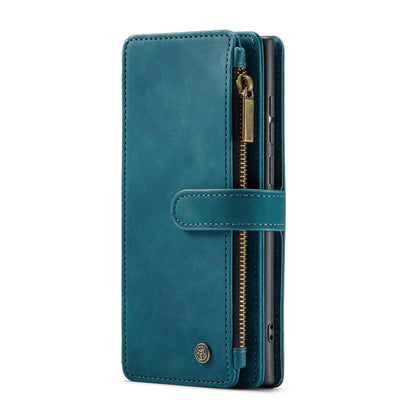 Samsung Galaxy S25 Ultra Case - Emerald Green - Luxury Wallet Case with Zipper