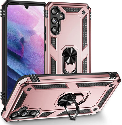 Samsung Galaxy A54 5G Case - Rose Gold - Armor Kickstand Back Cover