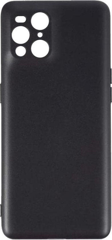 OPPO Find X3 Pro Case - Black - Silicone Back Cover