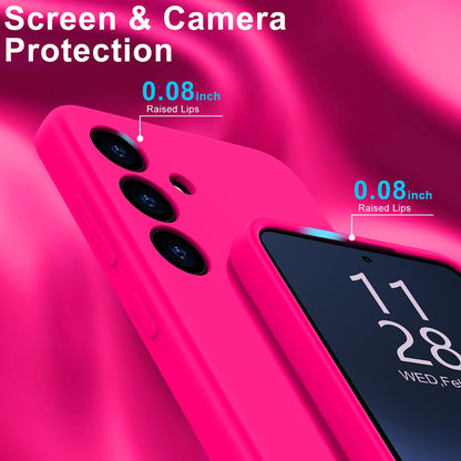 Samsung Galaxy S24 Hülle - Rosa - Liquid-Silikon-Backcover