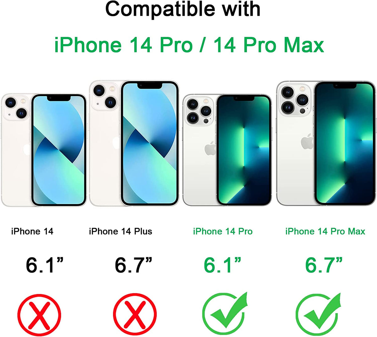 Apple iPhone 14 Pro Max Lens Protector - Goud - 1 Stuk