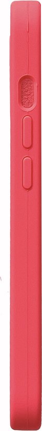 Apple iPhone 12 Hoesje - Rood - Liquid Siliconen Back Cover