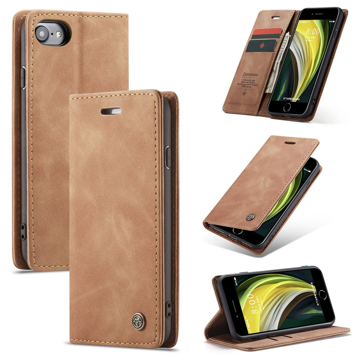 OnePlus Nord 5 Hoesje - Sienna Brown - Dunne Bookcase