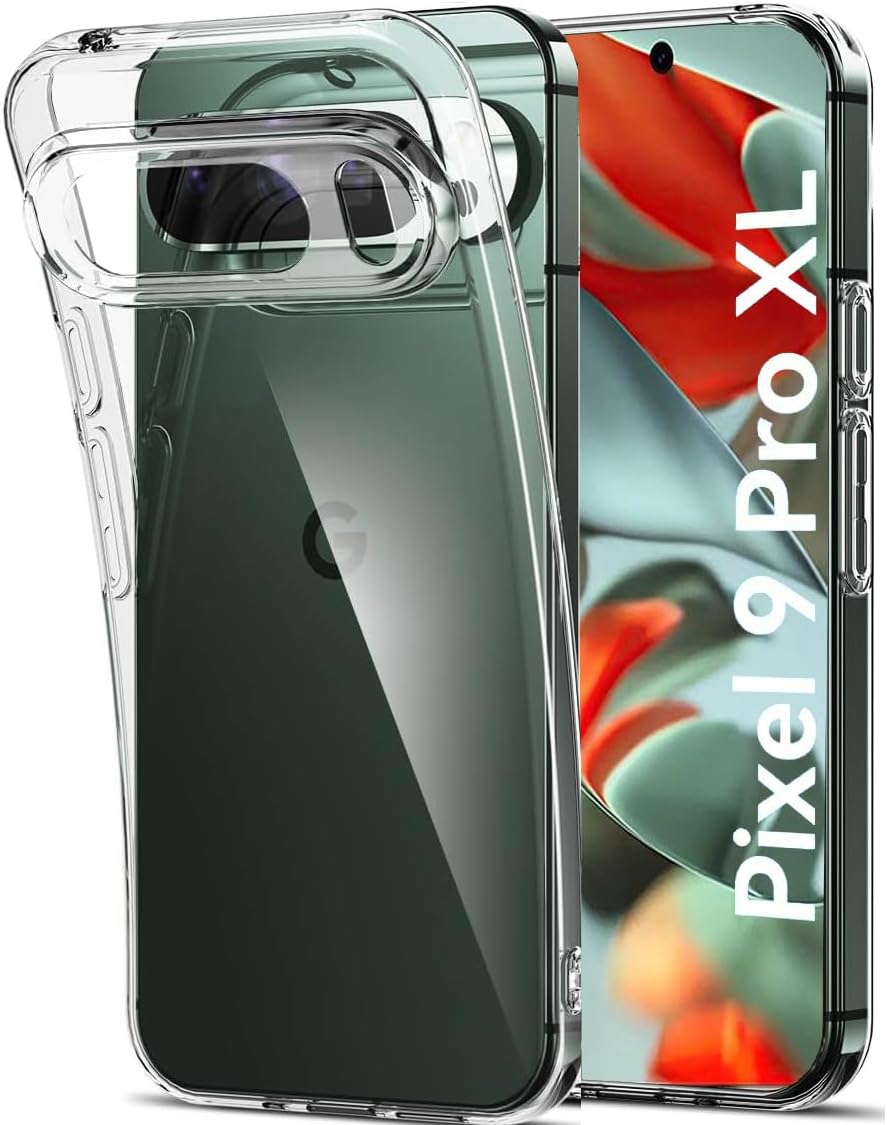 Google Pixel 9 Pro XL Hoesje - Transparant - Siliconen Back Cover