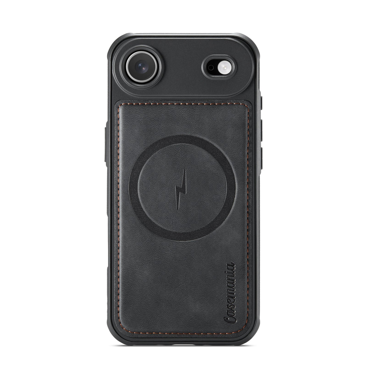 Apple iPhone Air Case - Charcoal Gray - Luxury 2-in-1 MagSafe Wallet Case