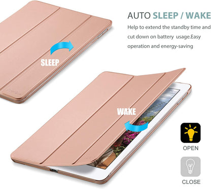 Apple iPad Air 5 10.9 (2022) Tablethoes - Rosegoud - Smart Cover