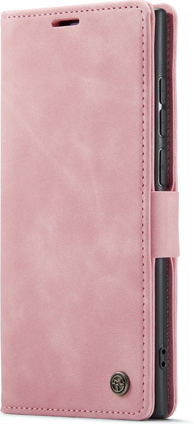 Samsung Galaxy S22 Ultra Case - Pale Pink - Wallet Case