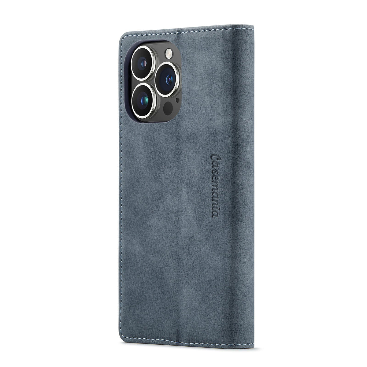 Apple iPhone 15 Plus Hoesje - Shadow Gray - Dunne Bookcase