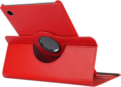 iPad A16 Tablethoes - Rood - Draaibare Bookcase