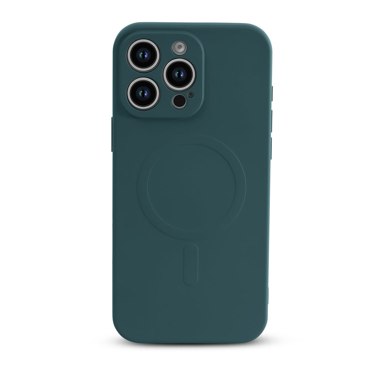 Apple iPhone 16 Pro Max Hülle - Grün - Liquid-Silikon-MagSafe-Backcover