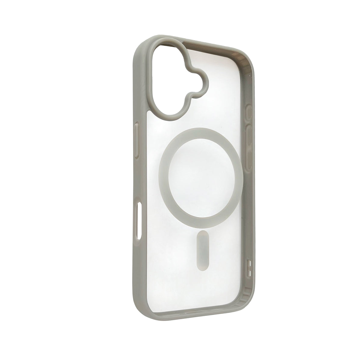 Apple iPhone 17 Case - Grey - Bumper MagSafe Back Cover
