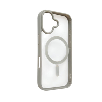 Apple iPhone 17 Case - Grey - Bumper MagSafe Back Cover