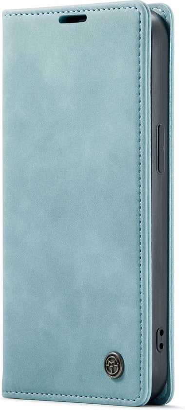 Apple iPhone 13 Pro Max Hoesje - Aqua Blue - Dunne Bookcase