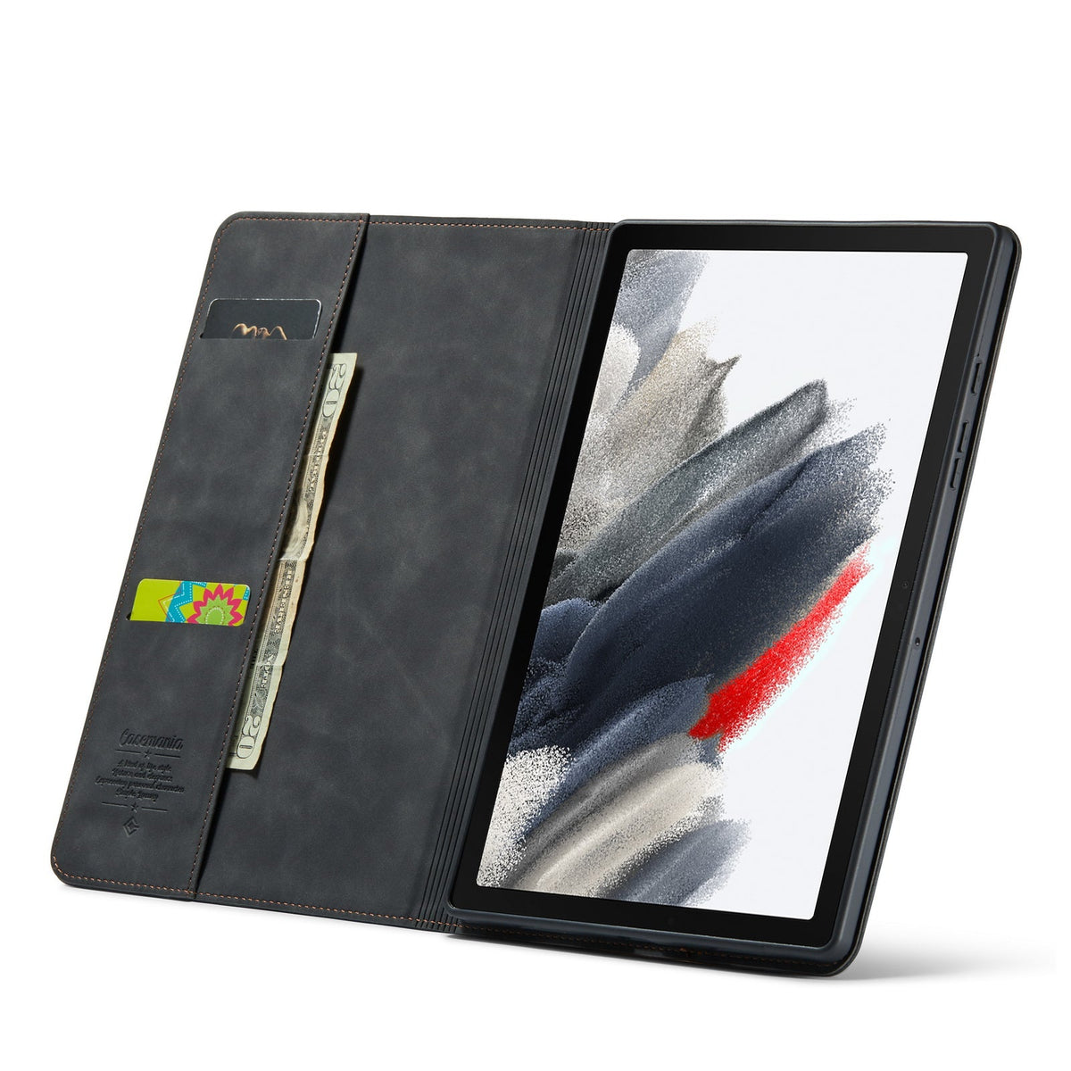 Samsung Galaxy Tab S10 FE Tablethoes - Charcoal Gray - Luxe Bookcase