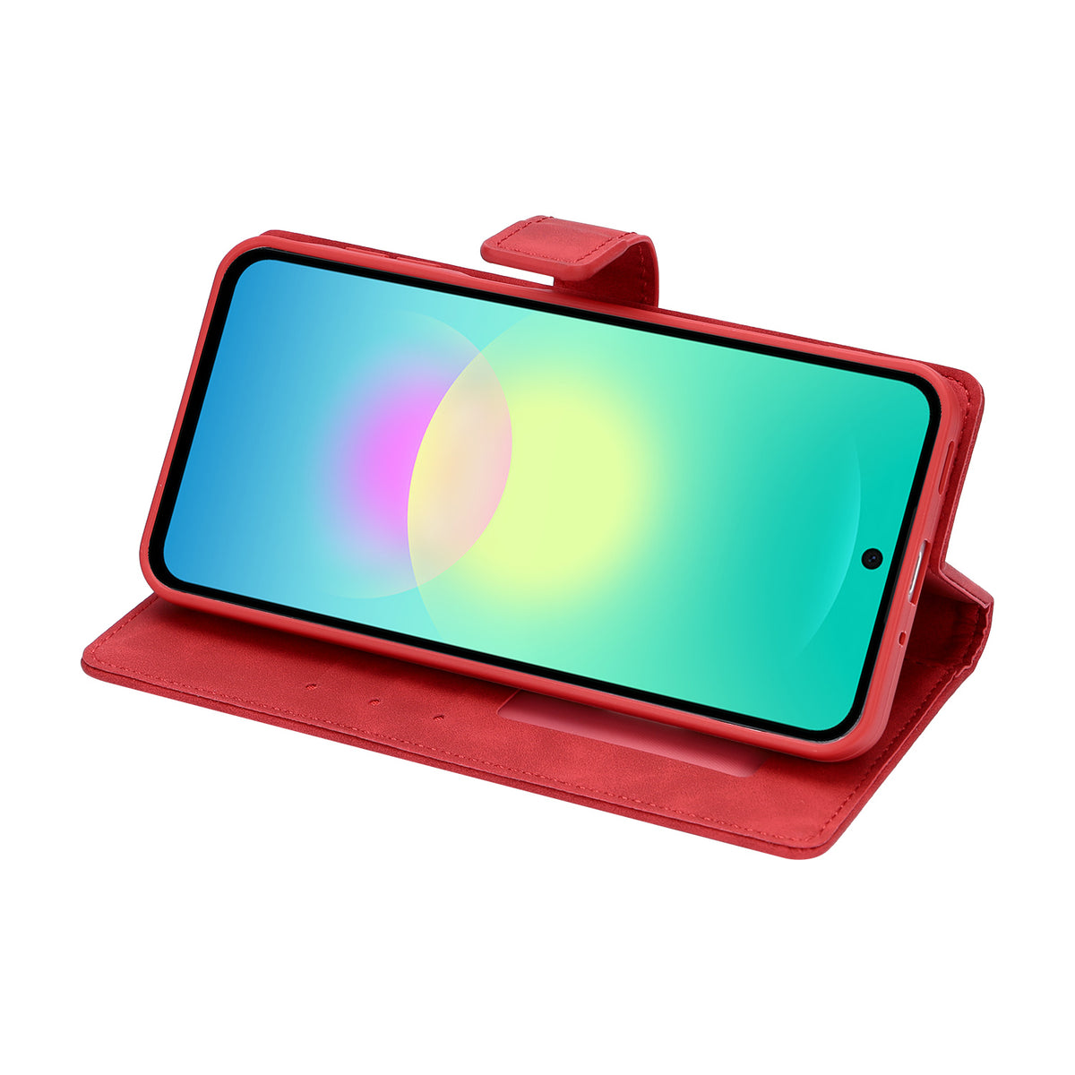 Samsung Galaxy A27 Hoesje - Crimson Red - Portemonnee Bookcase