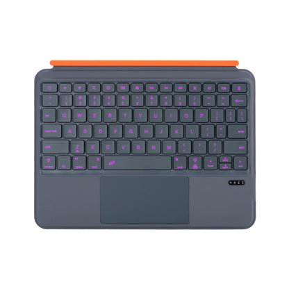 iPad 10.9 inch (2022) - Grijs - Split Keyboard Case met Touchpad