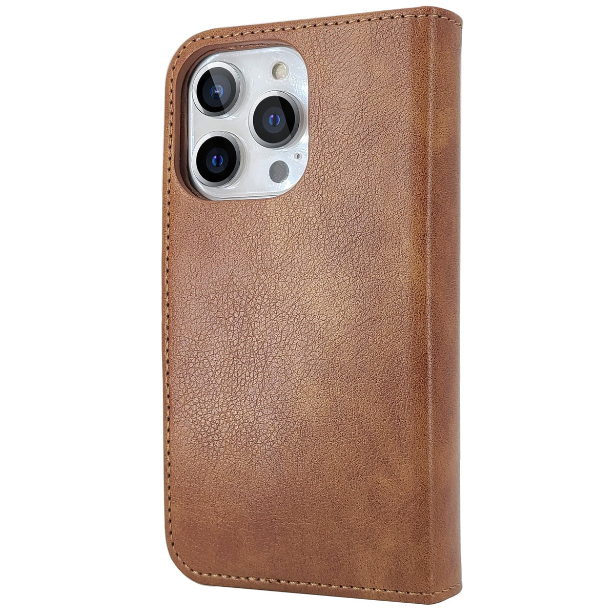 Samsung Galaxy J6+ (2018) Case - Brown - 2-in-1 Wallet Case with 10 Card Slots